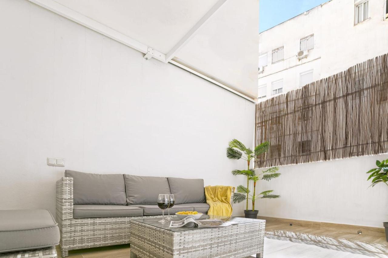 Precioso Apartamento Con Patio Málaga Exterior foto