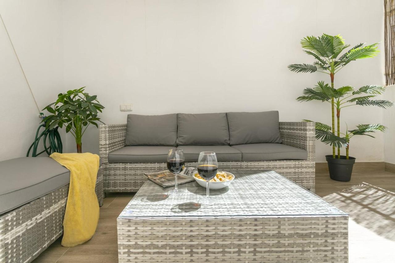Precioso Apartamento Con Patio Málaga Exterior foto